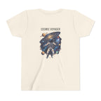 Cosmic Voyager Youth Tee — Astronaut Space Graphic Shirt for Kids