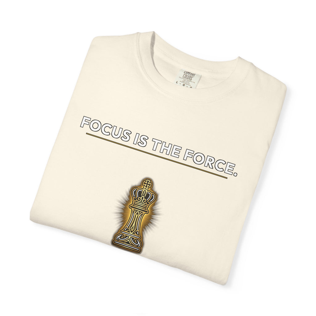 Focus Is The Force T‑Shirt — Meditation Buddha Graphic Tee