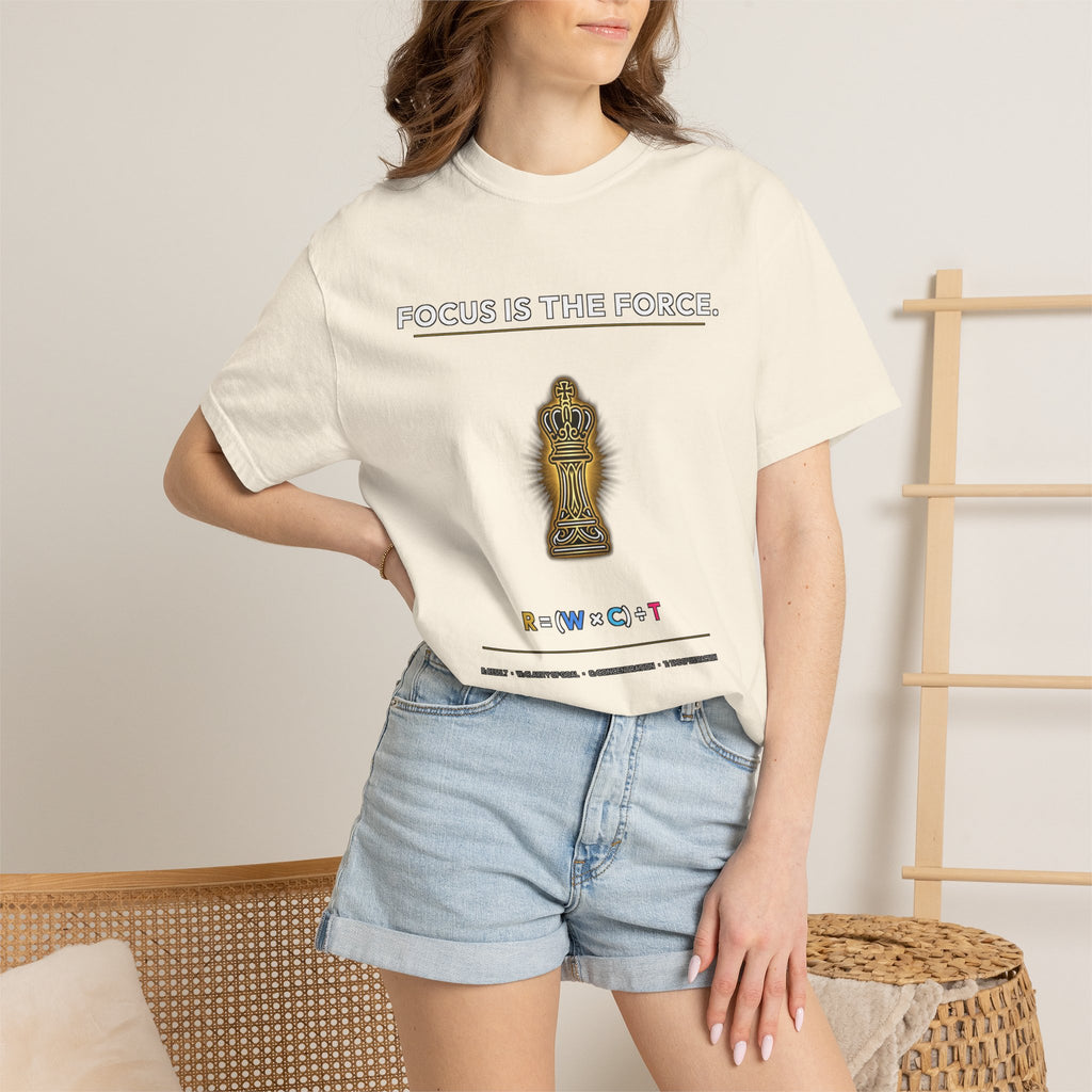 Focus Is The Force T-Shirt — Inspirational Starfighter Meditation Tee