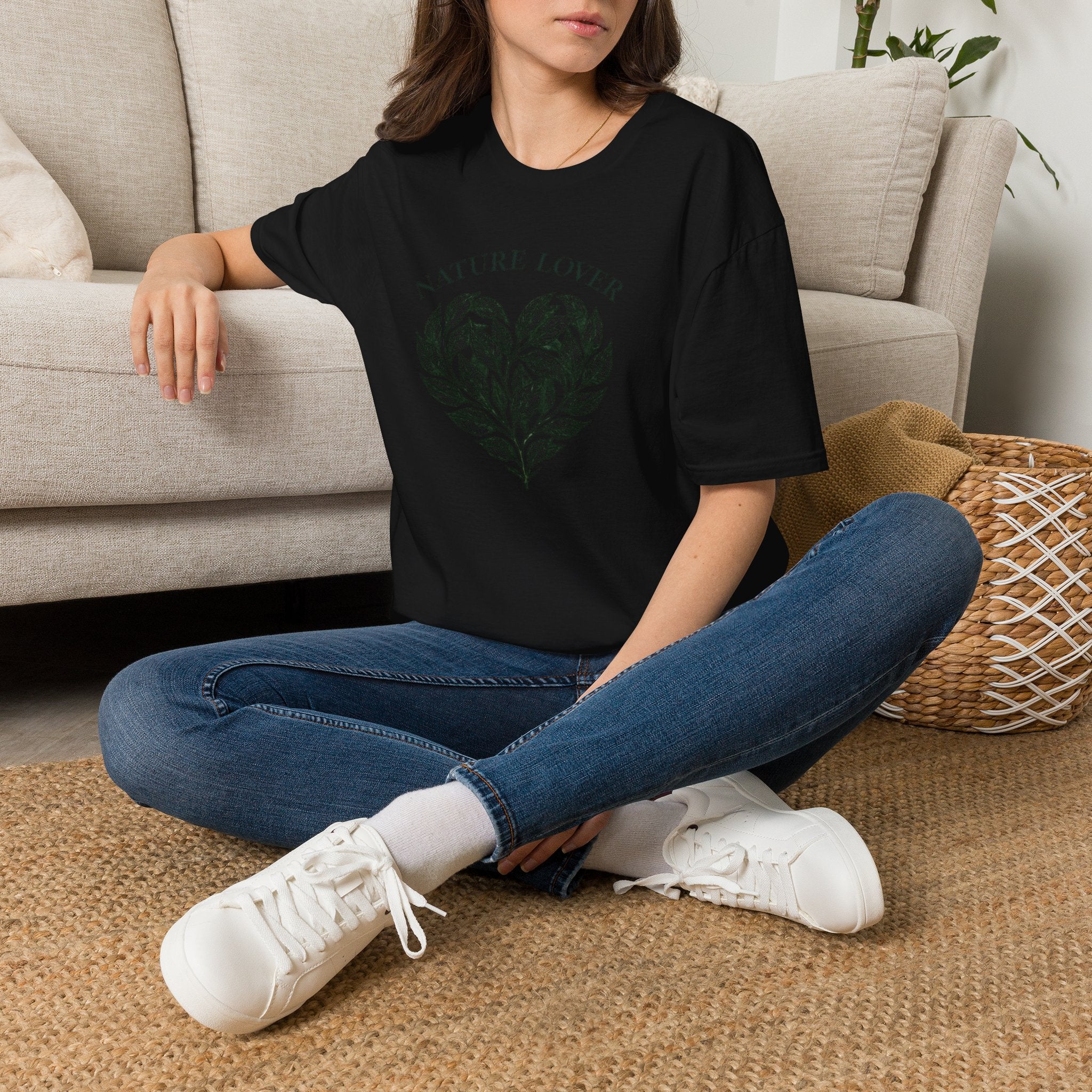 Leafy Heart Logo T-Shirt
