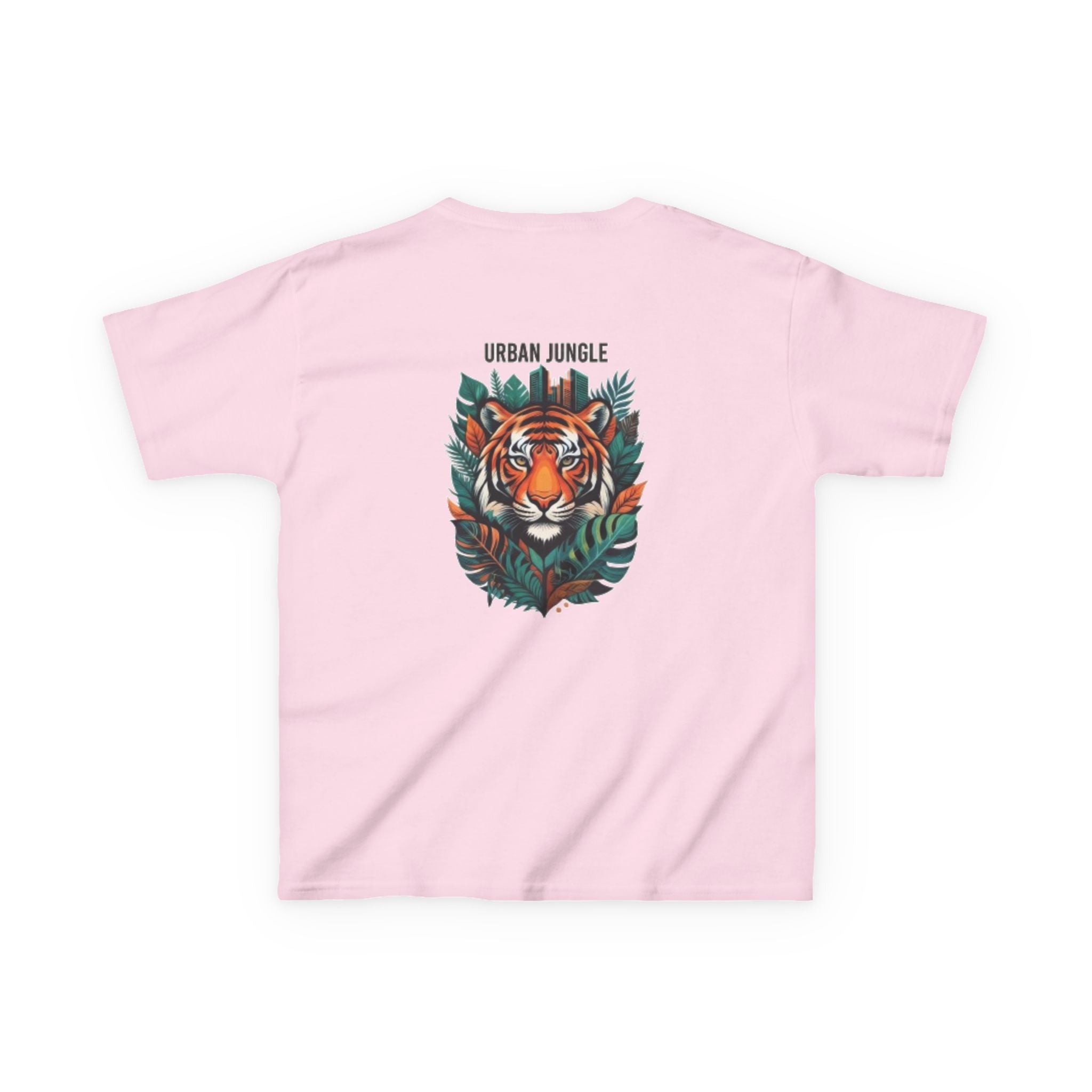 Kids 'Urban Jungle' Tiger Graphic Tee – Children's Jungle Animal Shirt