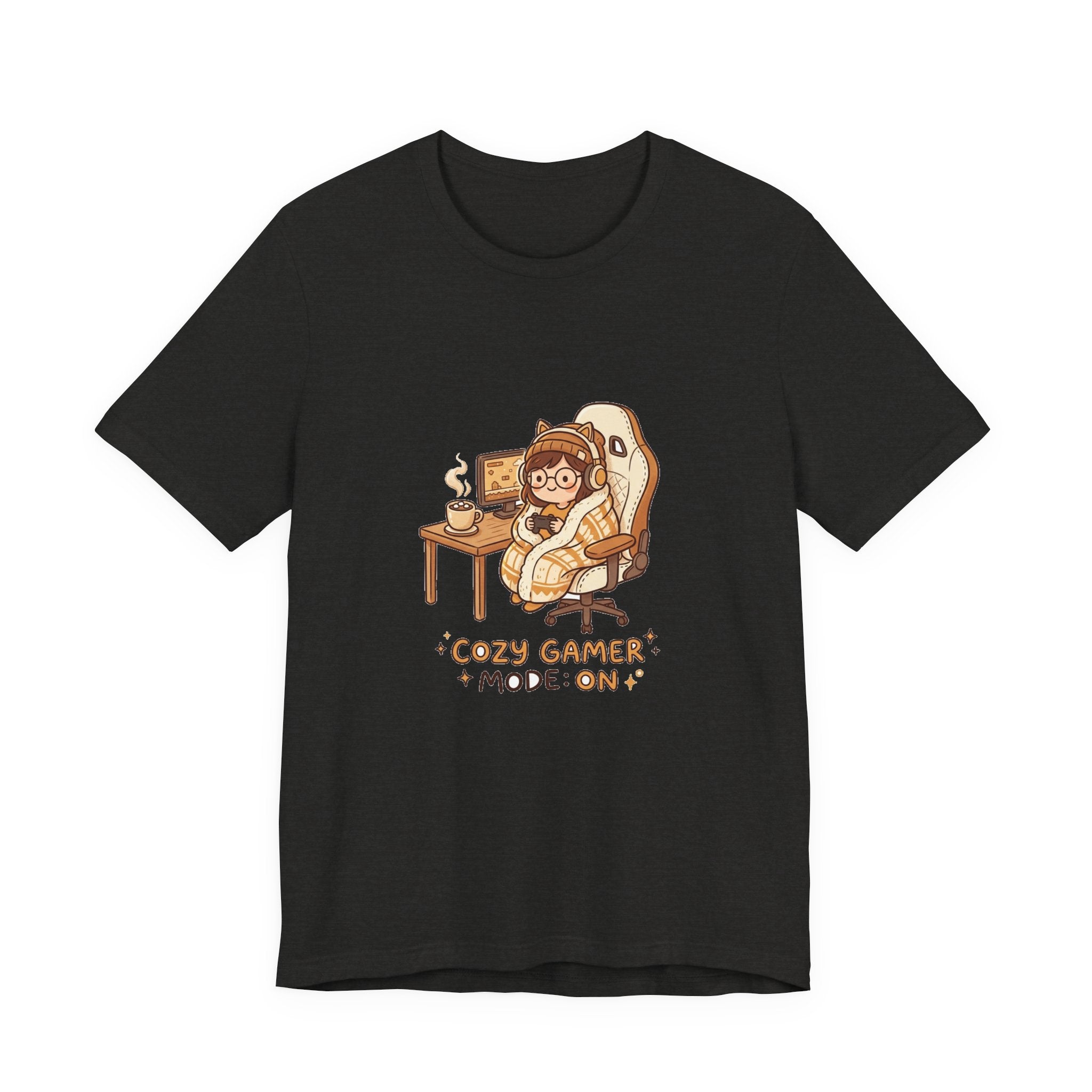 Cozy Gamer Tee - "Cozy Gamer Mode: On" Graphic T-Shirt