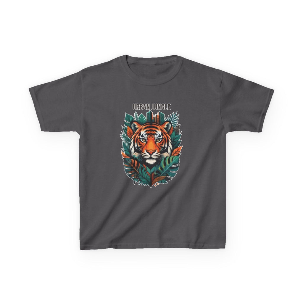 Kids 'Urban Jungle' Tiger Graphic Tee – Children's Jungle Animal Shirt