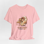 Cozy Gamer Tee - "Cozy Gamer Mode: On" Graphic T-Shirt