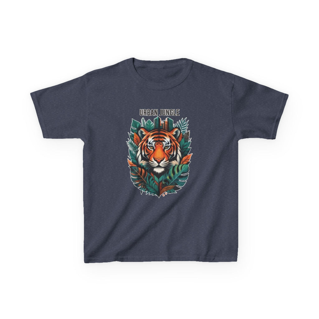 Kids 'Urban Jungle' Tiger Graphic Tee – Children's Jungle Animal Shirt