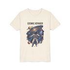 Cosmic Voyager Youth Tee — Astronaut Space Graphic Shirt for Kids