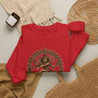 Shiva Nataraja Crewneck Sweatshirt — Dancing Shiva Graphic Pullover