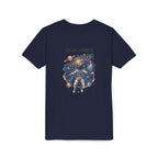 Cosmic Voyager Youth Tee — Astronaut Space Graphic Shirt for Kids