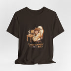 Cozy Gamer Tee - "Cozy Gamer Mode: On" Graphic T-Shirt