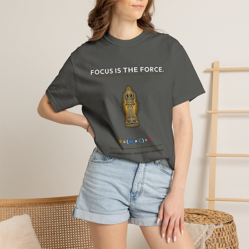 Focus Is The Force T-Shirt — Inspirational Starfighter Meditation Tee