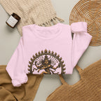 Shiva Nataraja Crewneck Sweatshirt — Dancing Shiva Graphic Pullover
