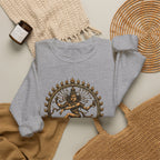 Shiva Nataraja Crewneck Sweatshirt — Dancing Shiva Graphic Pullover