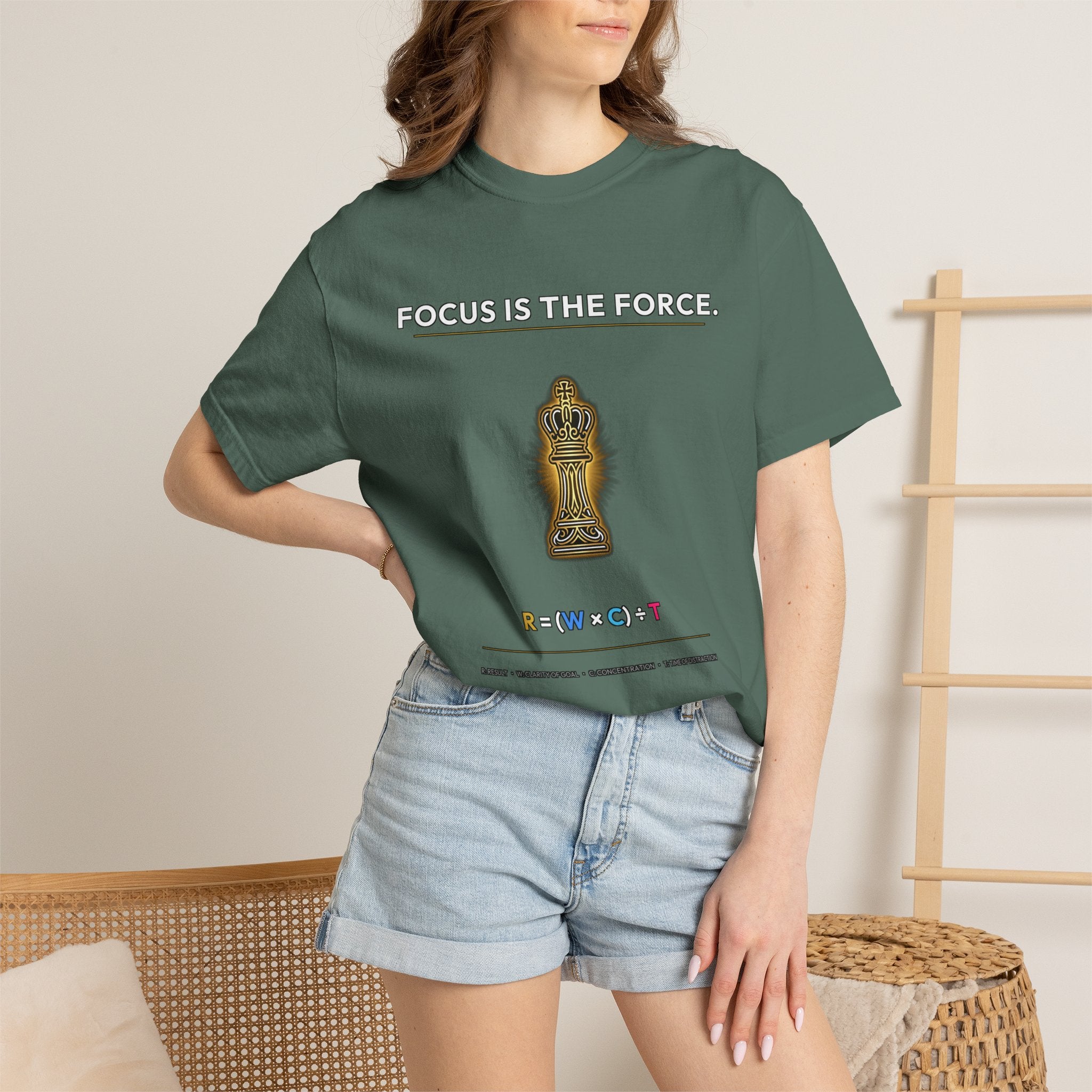 Focus Is The Force T-Shirt — Inspirational Starfighter Meditation Tee