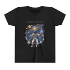 Cosmic Voyager Youth Tee — Astronaut Space Graphic Shirt for Kids