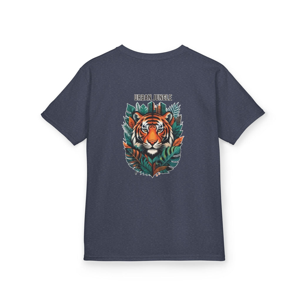 Kids 'Urban Jungle' Tiger Graphic Tee – Children's Jungle Animal Shirt