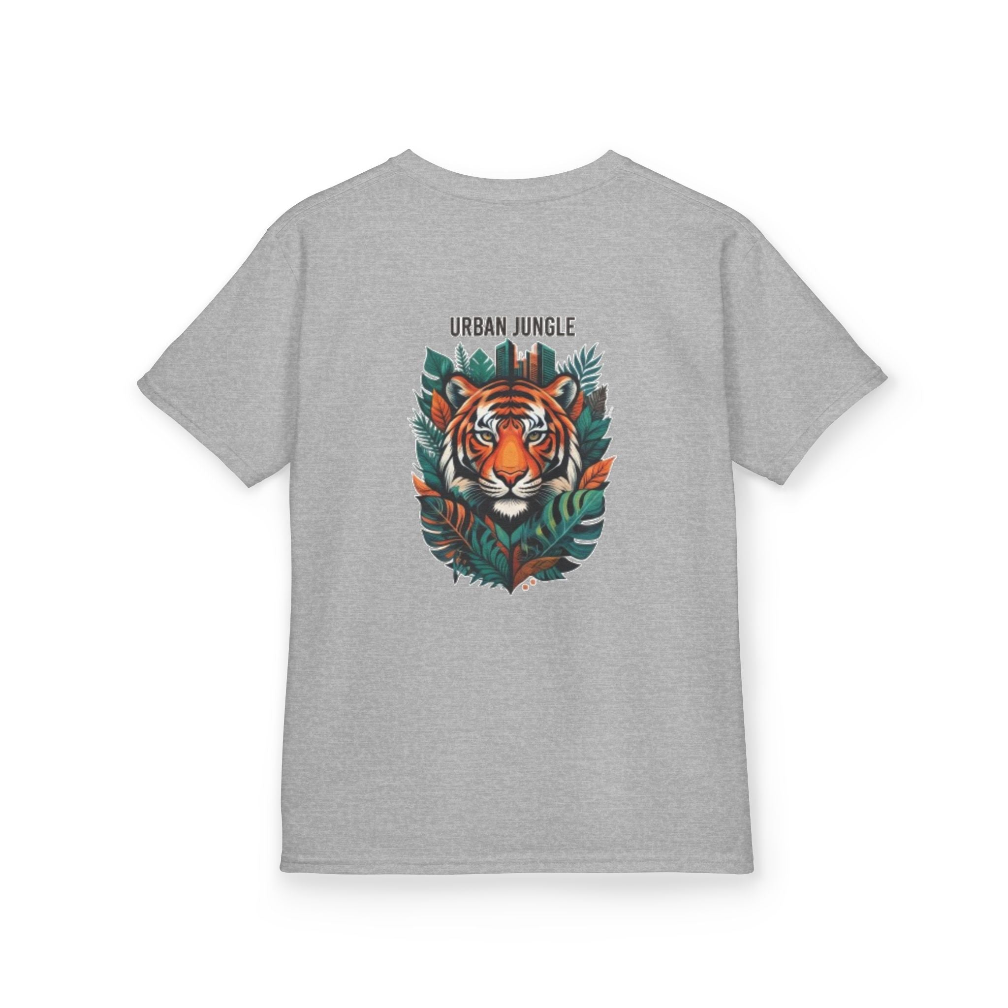 Kids 'Urban Jungle' Tiger Graphic Tee – Children's Jungle Animal Shirt