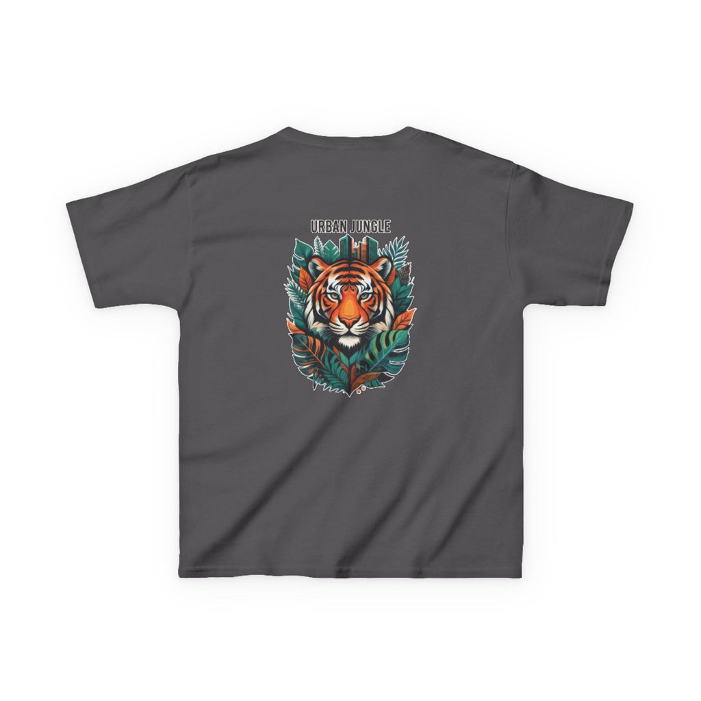 Kids 'Urban Jungle' Tiger Graphic Tee – Children's Jungle Animal Shirt