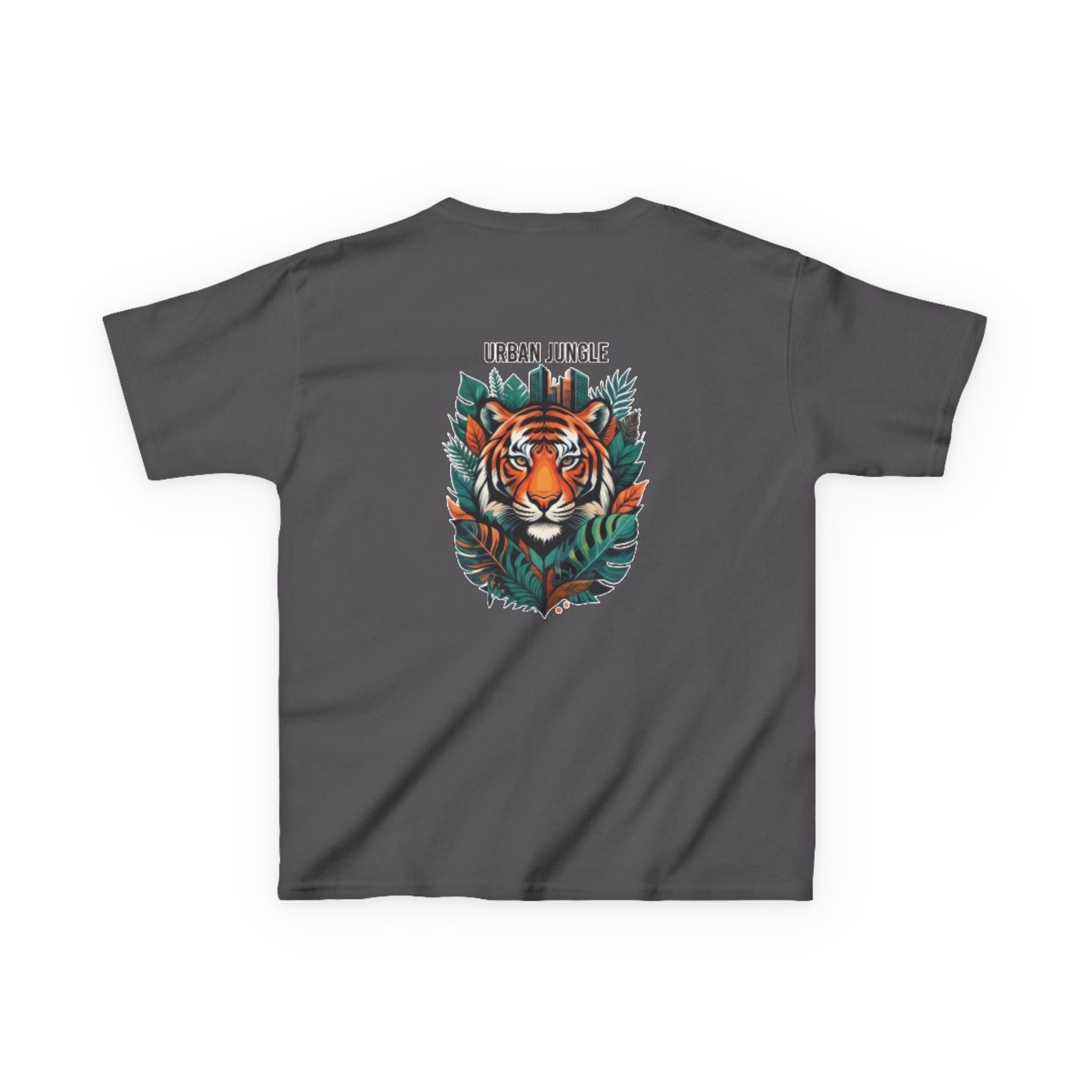 Kids 'Urban Jungle' Tiger Graphic Tee – Children's Jungle Animal Shirt