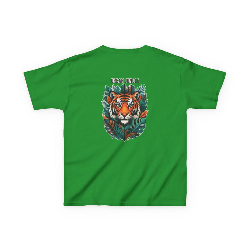 Kids 'Urban Jungle' Tiger Graphic Tee – Children's Jungle Animal Shirt