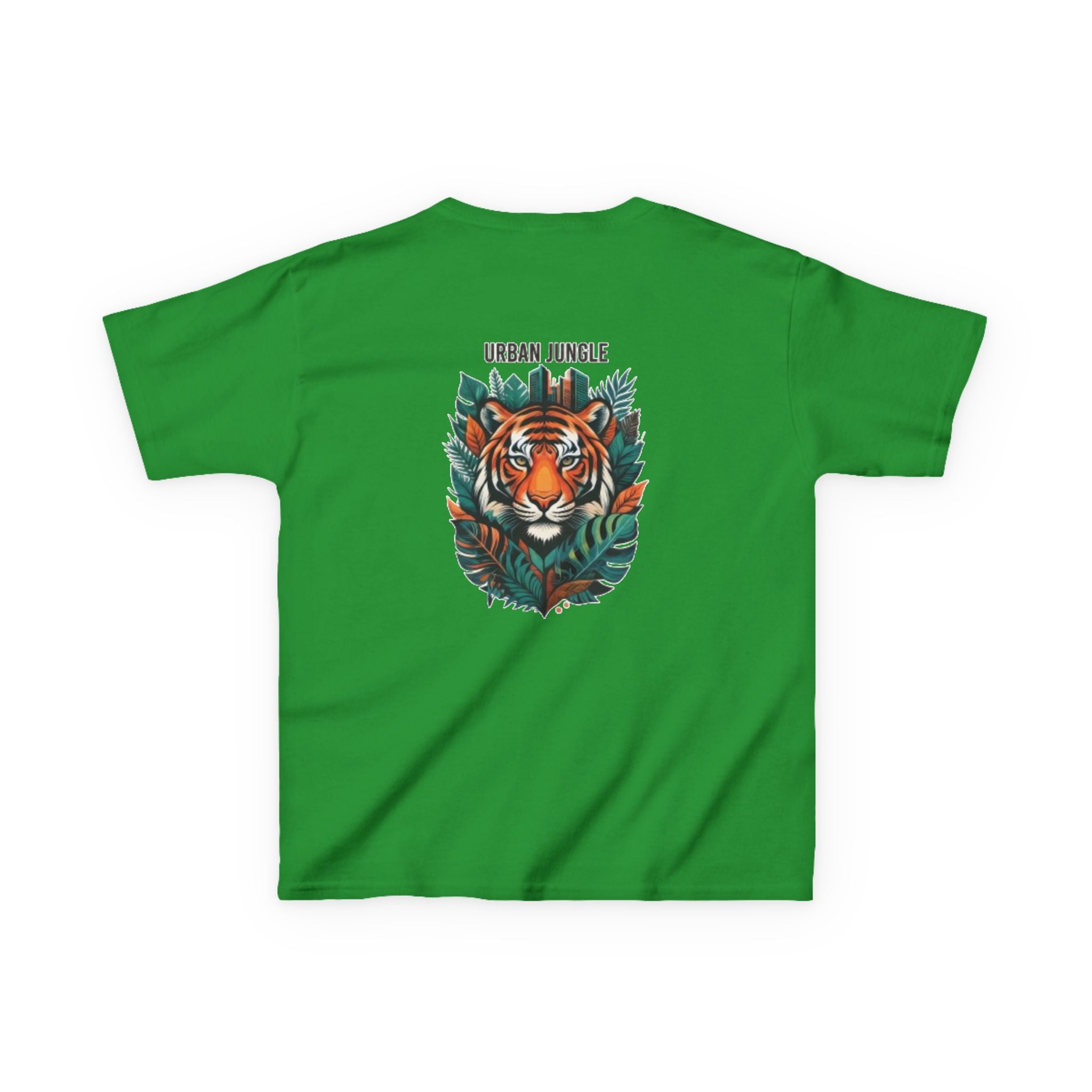 Kids 'Urban Jungle' Tiger Graphic Tee – Children's Jungle Animal Shirt