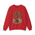 Shiva Nataraja Crewneck Sweatshirt — Dancing Shiva Graphic Pullover
