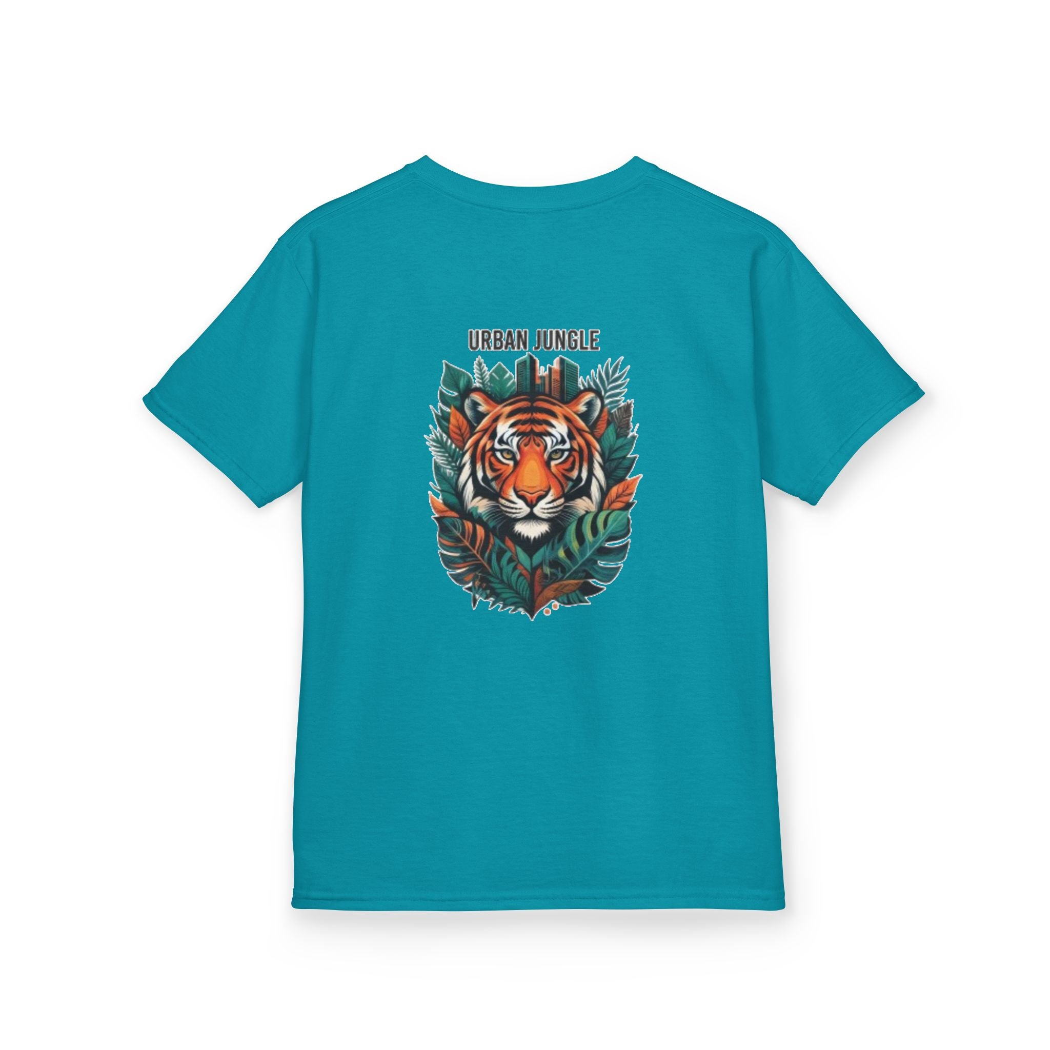 Kids 'Urban Jungle' Tiger Graphic Tee – Children's Jungle Animal Shirt