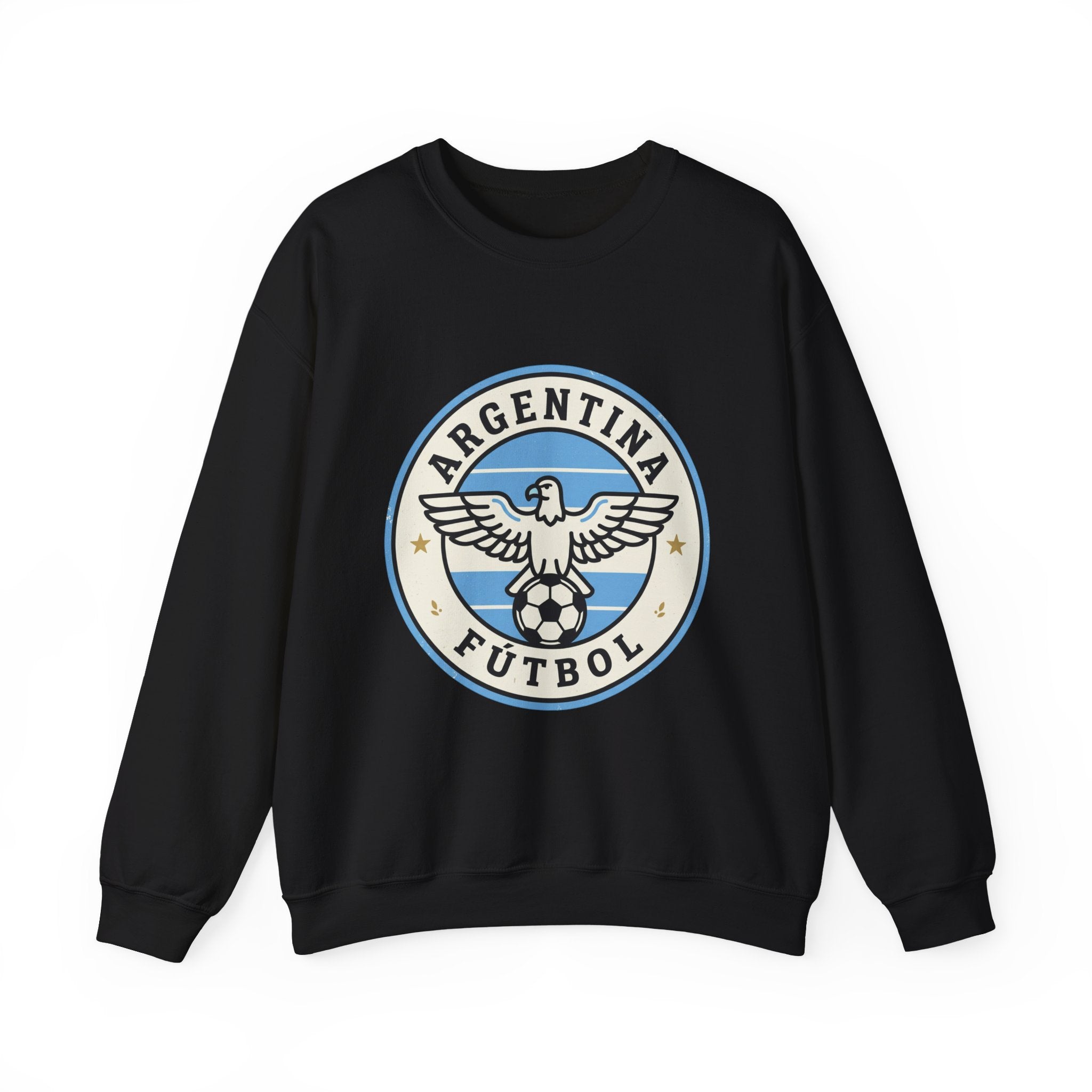 Argentina Fútbol Crest Sweatshirt | Soccer Country Pride, National Colors