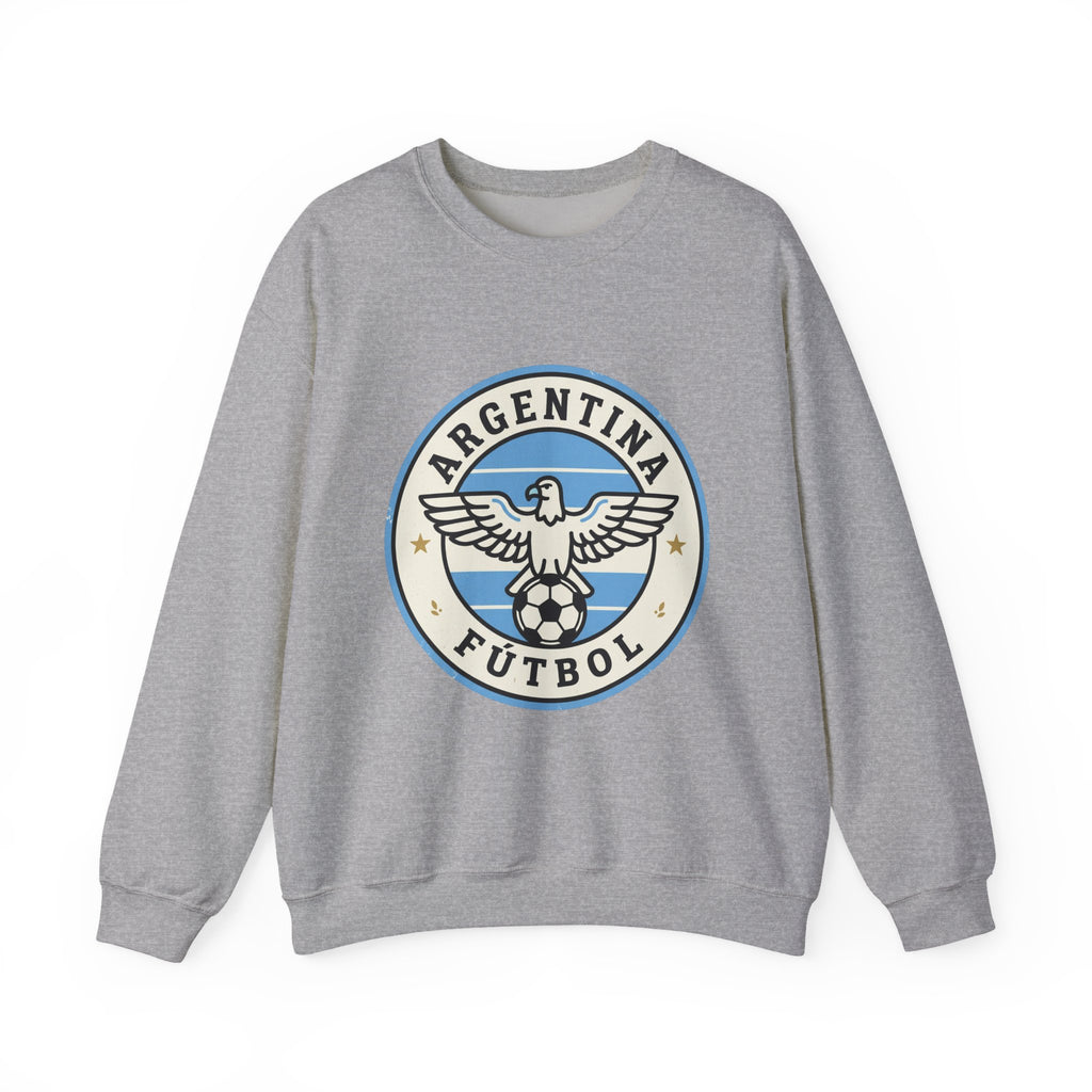 Argentina Fútbol Crest Sweatshirt | Soccer Country Pride, National Colors