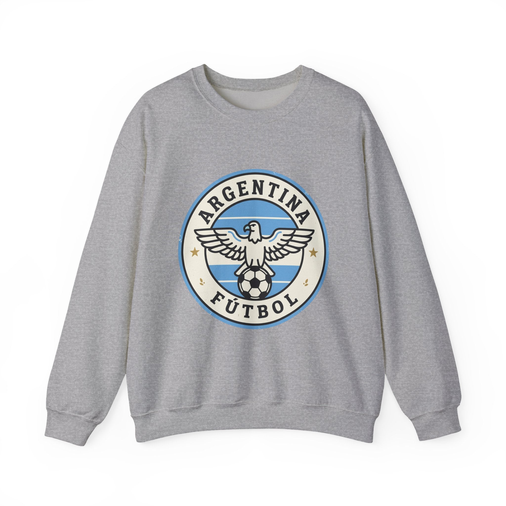 Argentina Fútbol Crest Sweatshirt | Soccer Country Pride, National Colors