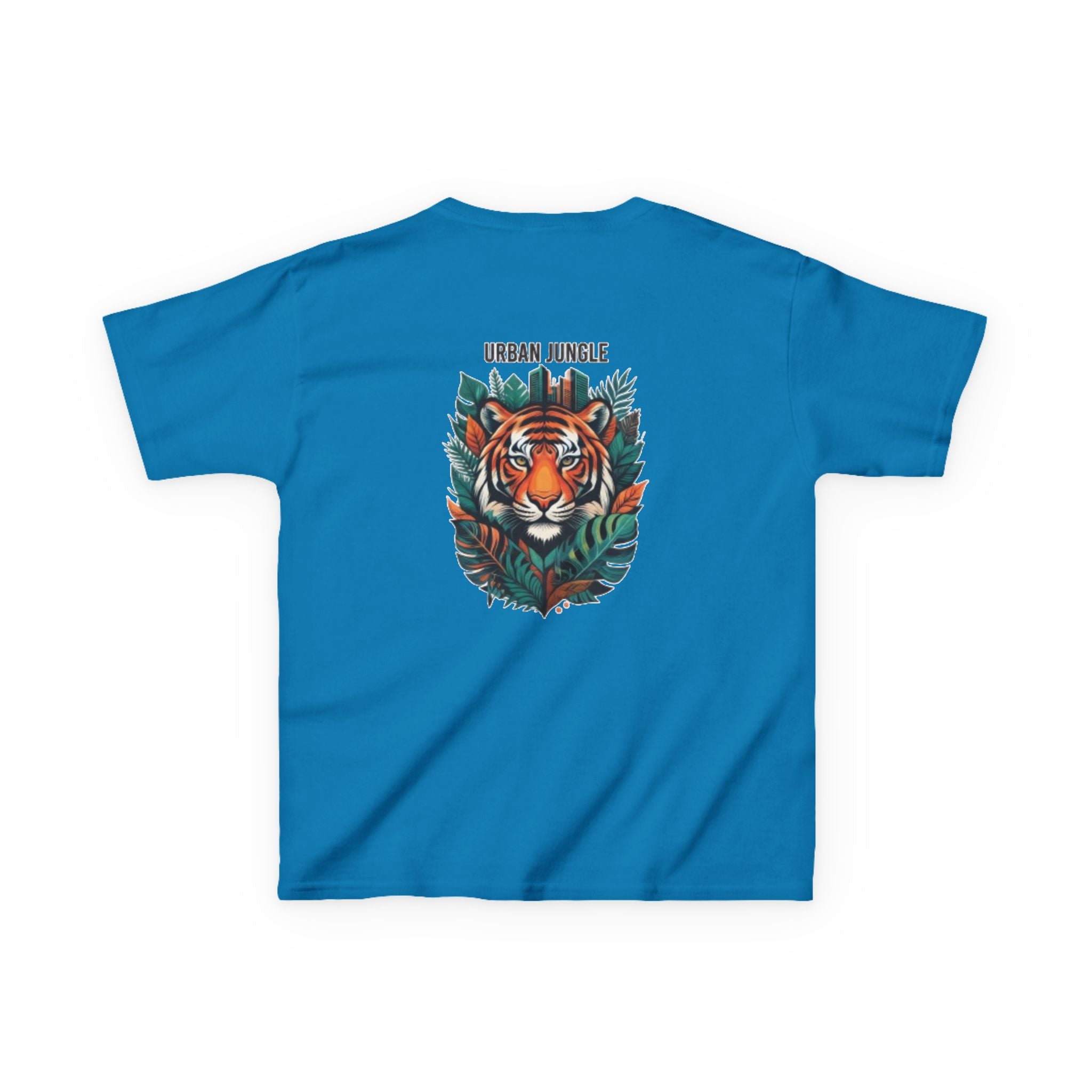 Kids 'Urban Jungle' Tiger Graphic Tee – Children's Jungle Animal Shirt