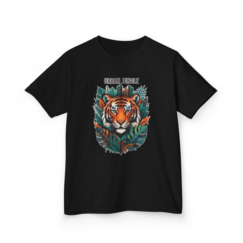 Kids 'Urban Jungle' Tiger Graphic Tee – Children's Jungle Animal Shirt