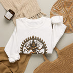 Shiva Nataraja Crewneck Sweatshirt — Dancing Shiva Graphic Pullover