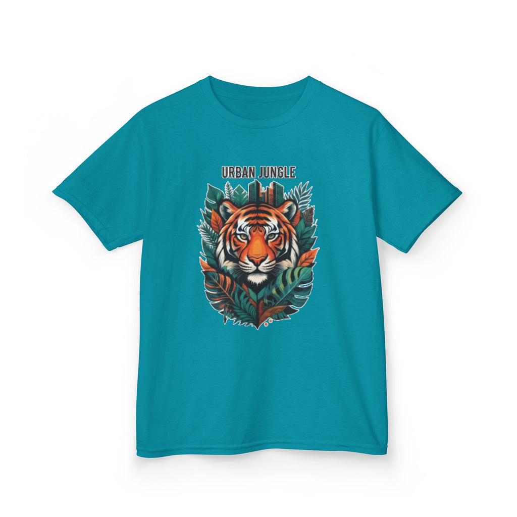 Kids 'Urban Jungle' Tiger Graphic Tee – Children's Jungle Animal Shirt