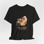 Cozy Gamer Tee - "Cozy Gamer Mode: On" Graphic T-Shirt