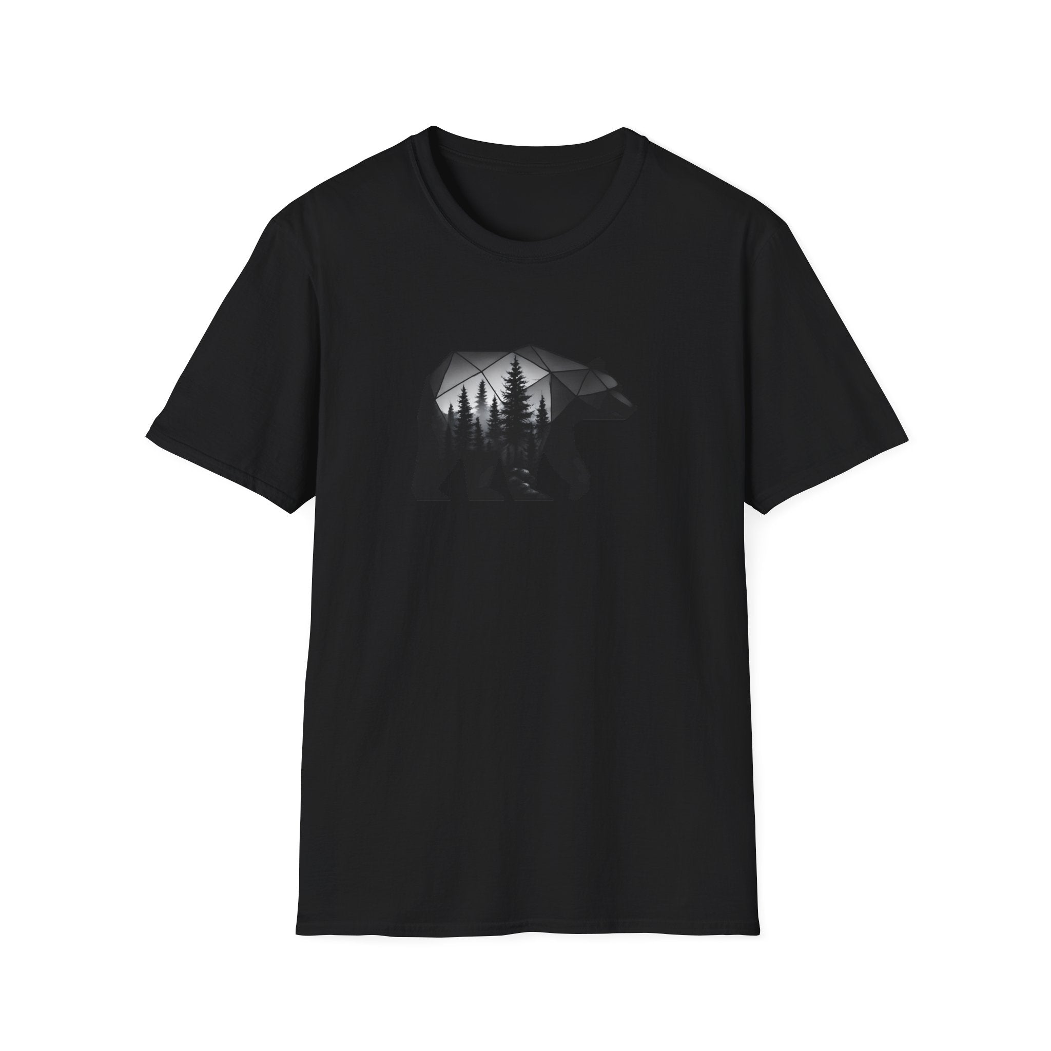 Geometric bear forest T-Shirt