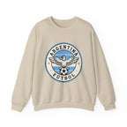 Argentina Fútbol Crest Sweatshirt | Soccer Country Pride, National Colors