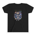Cosmic Voyager Youth Tee — Astronaut Space Graphic Shirt for Kids