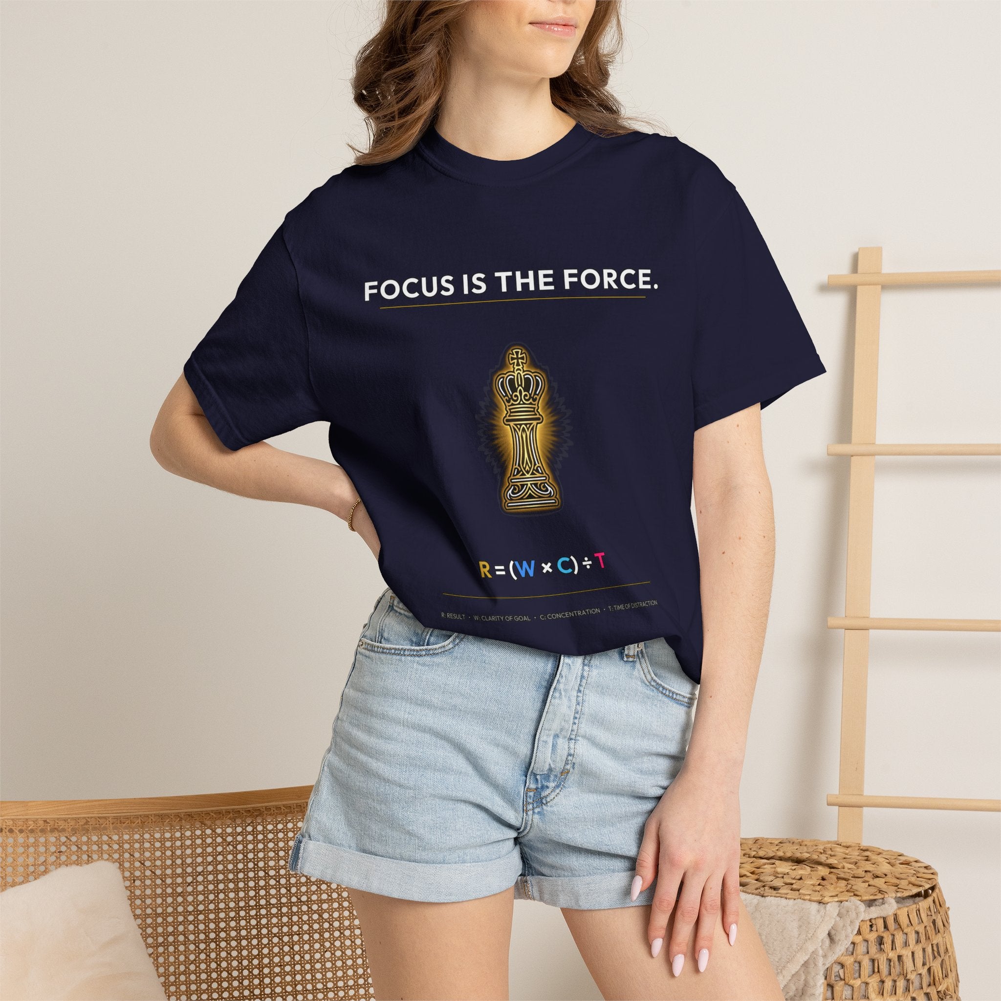 Focus Is The Force T-Shirt — Inspirational Starfighter Meditation Tee
