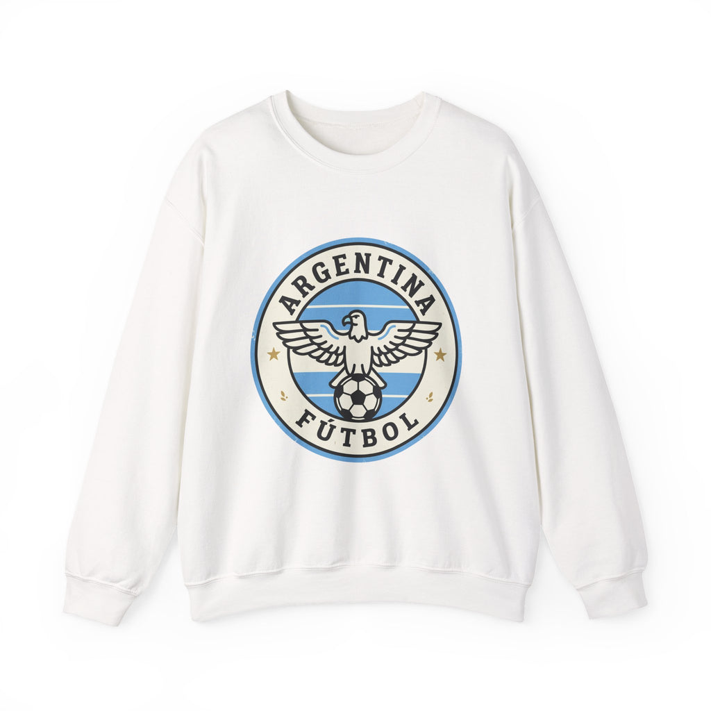 Argentina Fútbol Crest Sweatshirt | Soccer Country Pride, National Colors